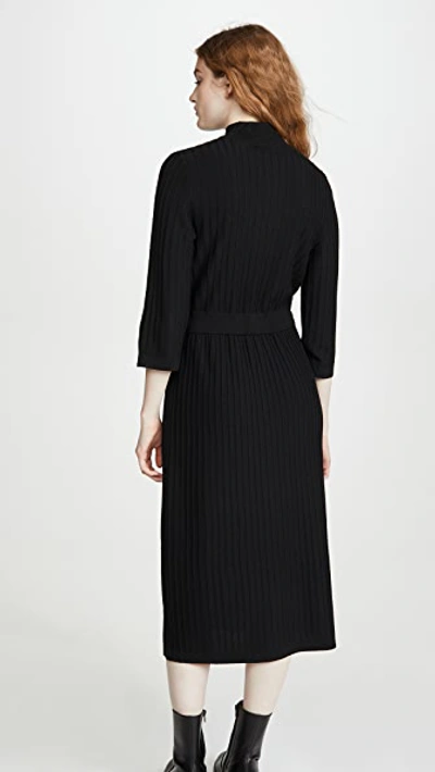 Shop A.p.c. Vivianne Dress In Noir