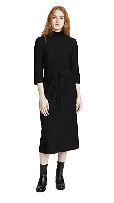 Shop A.p.c. Vivianne Dress In Noir