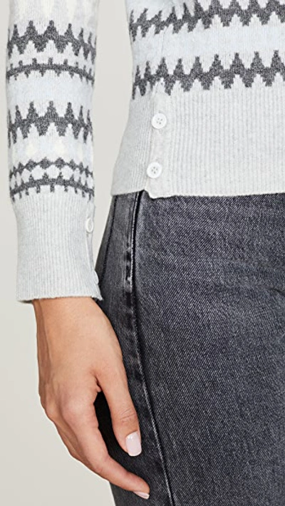 Cashmere Fair Isle Crew Sweater