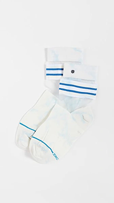 Shop Stance Joan Quarter Socks In White