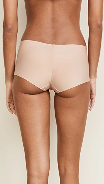 Commando Butter Modal-blend Hipster Briefs In Almond