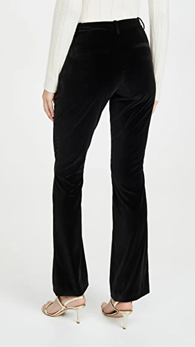 Shop Alice And Olivia Hayley Bootcut Pants In Black