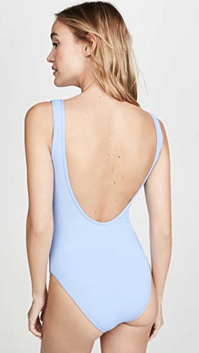 Shop L*space Float On Classic One Piece Swimsuit In Peri Blue