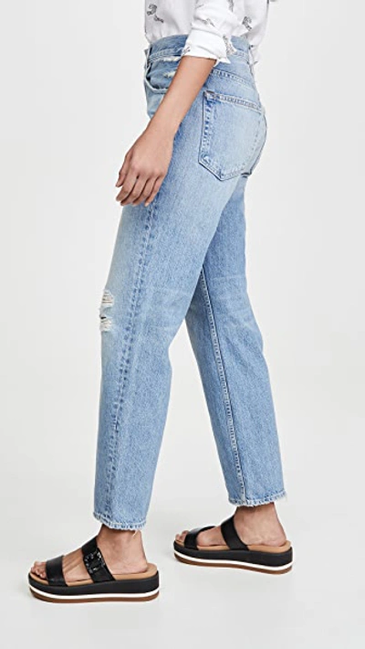 Shop Trave Riley 90's Straight Jeans In Time After Time