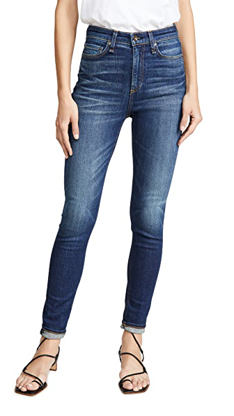 Rag & Bone Nina High-rise Skinny Jeans In Irving | ModeSens