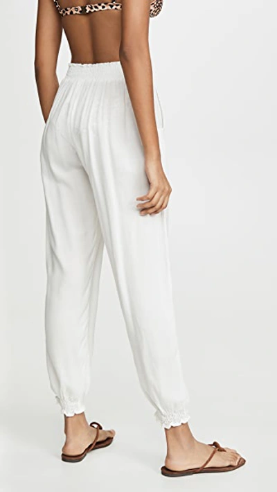 Shop Coolchange Bodrum Pants In White Solid