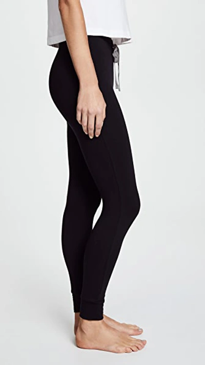 Honeydew Intimates Kickin' It French Terry Knit Jogger Pants In Black