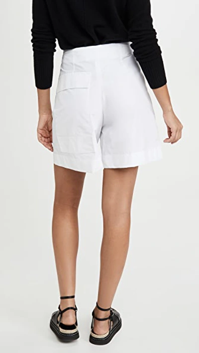 Shop 3.1 Phillip Lim / フィリップ リム Utility Belted High Waist Shorts In White