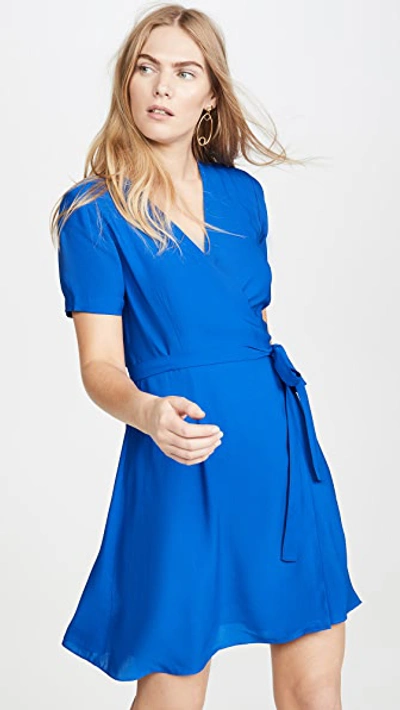 Shop Diane Von Furstenberg Savilla Dress In Cobalt