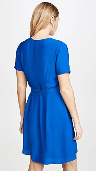 Shop Diane Von Furstenberg Savilla Dress In Cobalt