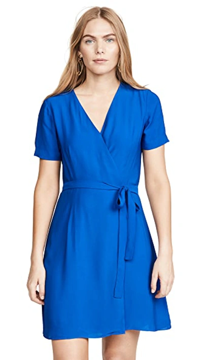 Shop Diane Von Furstenberg Savilla Dress In Cobalt