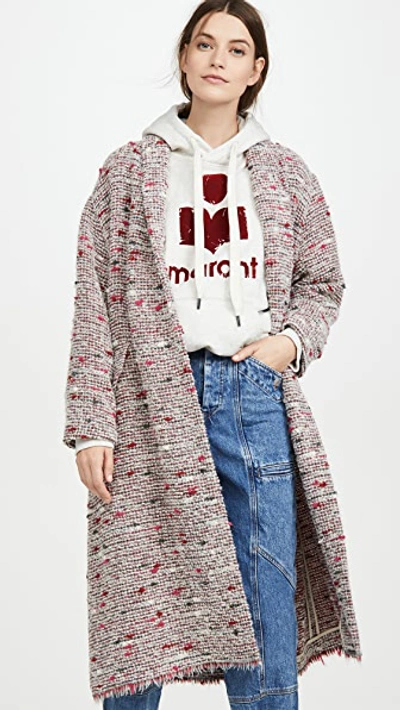 Shop Isabel Marant Étoile Faby Jacket In Red
