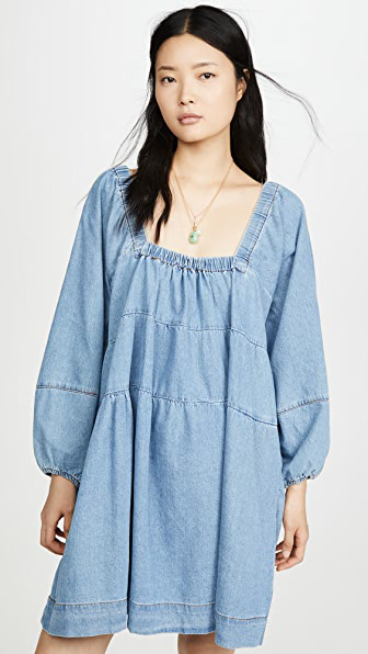 free people blue jeans