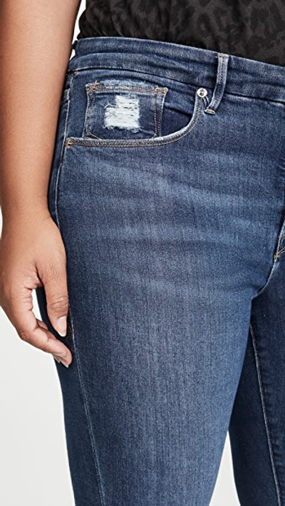 Good American Good Legs Extreme Stiletto Jeans In Blue340