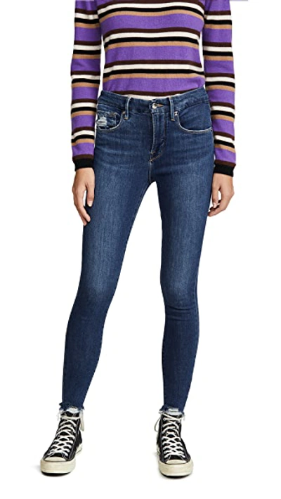 Good American Good Legs Extreme Stiletto Jeans In Blue340