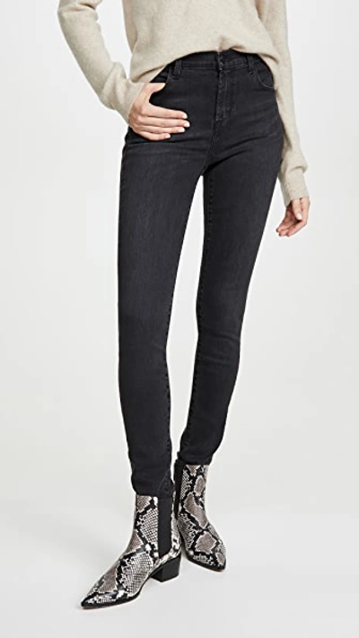 Shop J Brand Maria High Rise Skinny Jeans In Vane