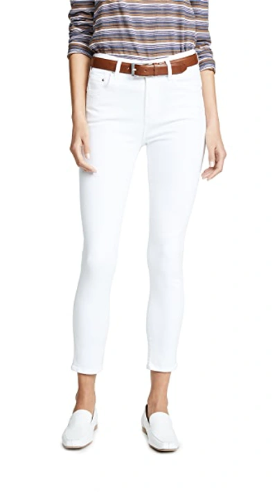 Shop Citizens Of Humanity Rocket Sculpt Crop Jeans In White