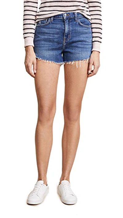 Shop L Agence Ryland High Waist Shorts In Authentique