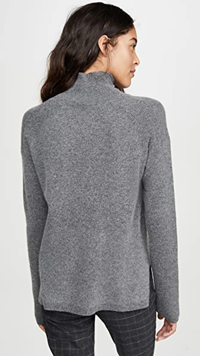 Shop Naadam Drop Shoulder Cashmere Sweater In Granite