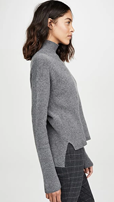 Shop Naadam Drop Shoulder Cashmere Sweater In Granite