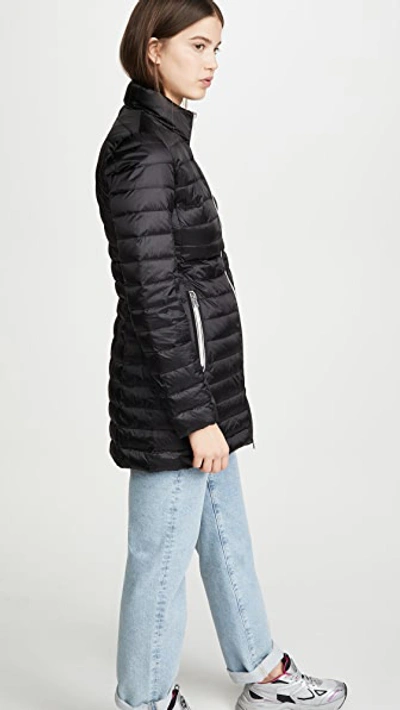 Shop Add Down Coat In Black