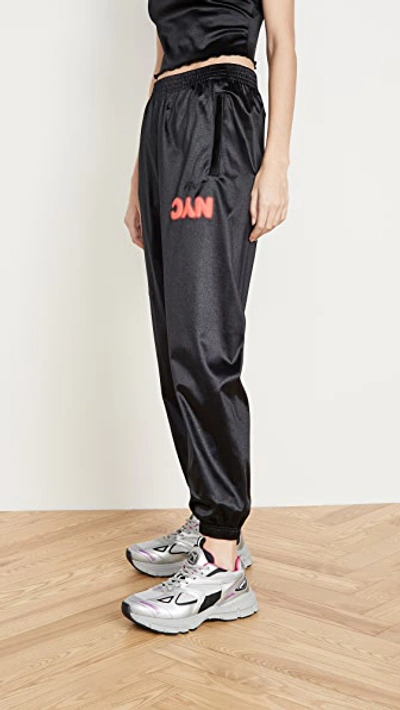 Shop Adidas Originals By Alexander Wang Aw Pants In Black