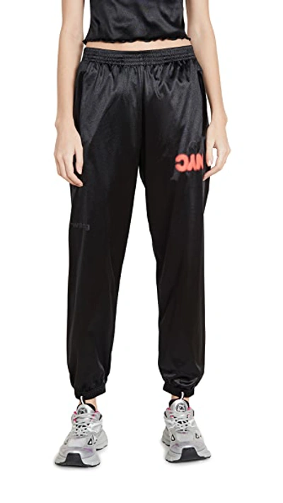 Shop Adidas Originals By Alexander Wang Aw Pants In Black