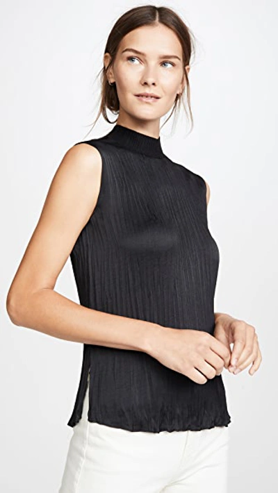 Shop Vince Shell Top In Black