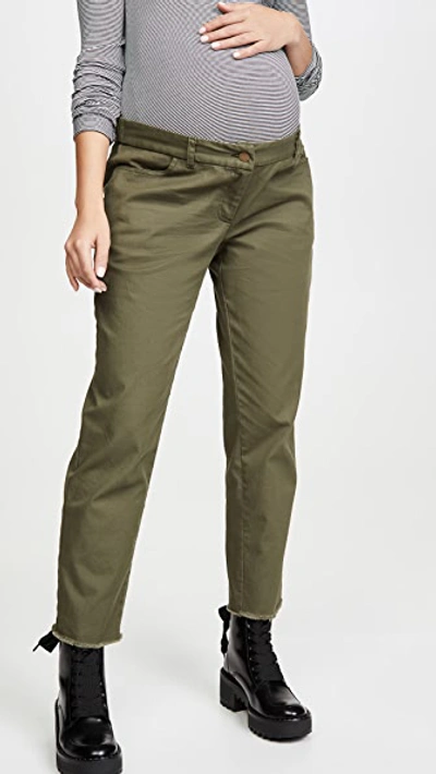 Shop Hatch The Carson Pants In Army