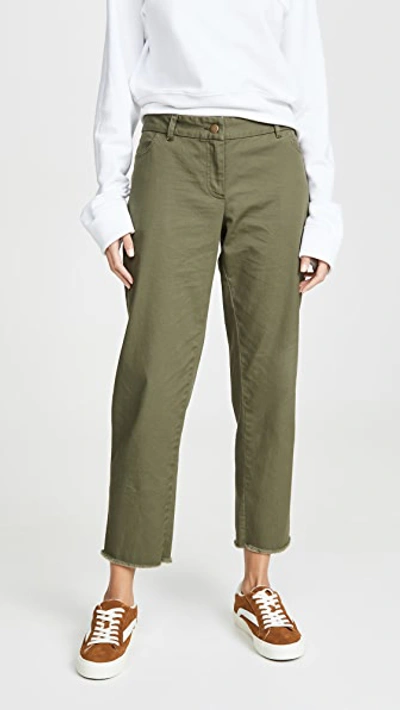 Shop Hatch The Carson Pants In Army