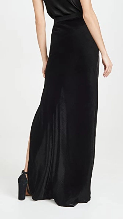 Shop Nili Lotan Azalea Skirt In Black