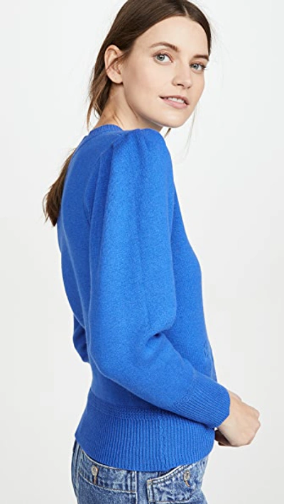 Shop Isabel Marant Étoile Kelaya Sweater In Electric Blue
