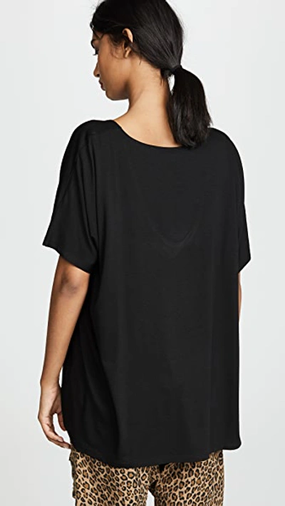 Hatch The Perfect V Tee In Black
