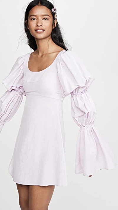 Shop Ellery Capri Dress In Lilac