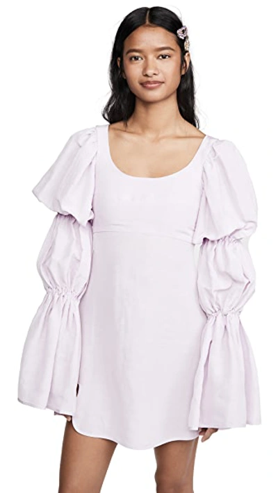 Shop Ellery Capri Dress In Lilac