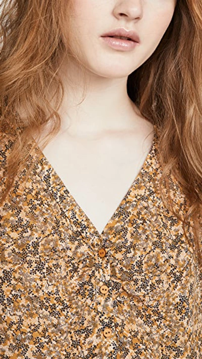 Shop Ba&sh Nelly Top In Ochre