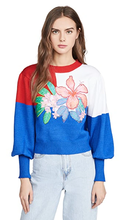 Farm Floral Sweater