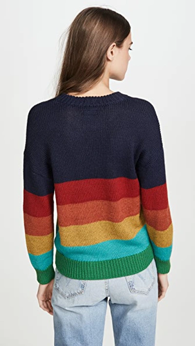 Shop Mother The Alpaca Sweater In Seeing Colors