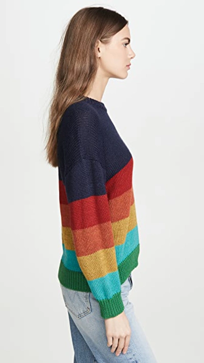 Shop Mother The Alpaca Sweater In Seeing Colors