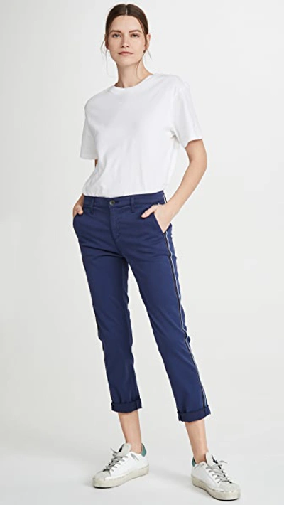 Shop Ag Caden Trousers In Bright Indigo