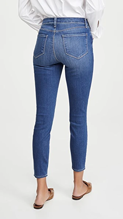 Shop L Agence Margot High Rise Skinny Jeans In Hacienda