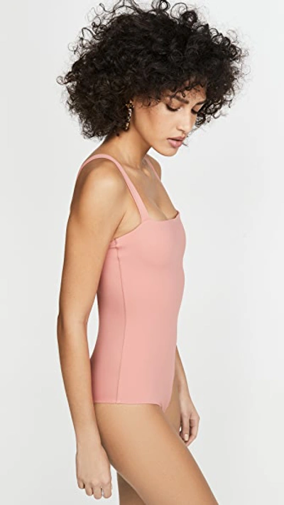 Shop Palm Miro One Piece Swimsuit In Rosewater