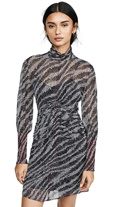 Shop Rag & Bone Maris Mini Dress In Black Multi
