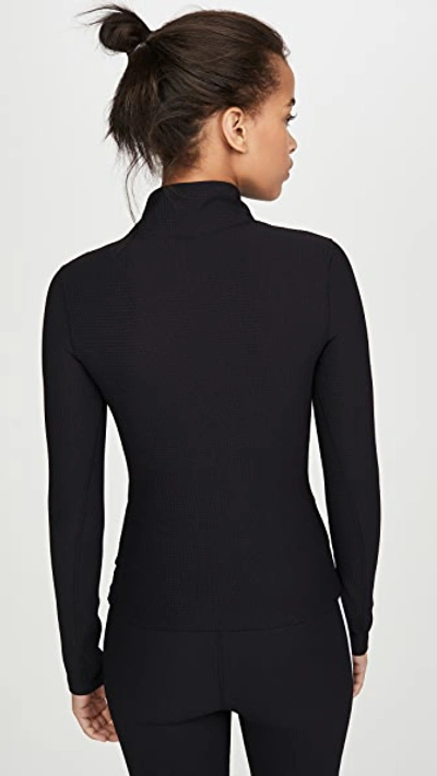 Shop Year Of Ours Thermal Runner Top In Black