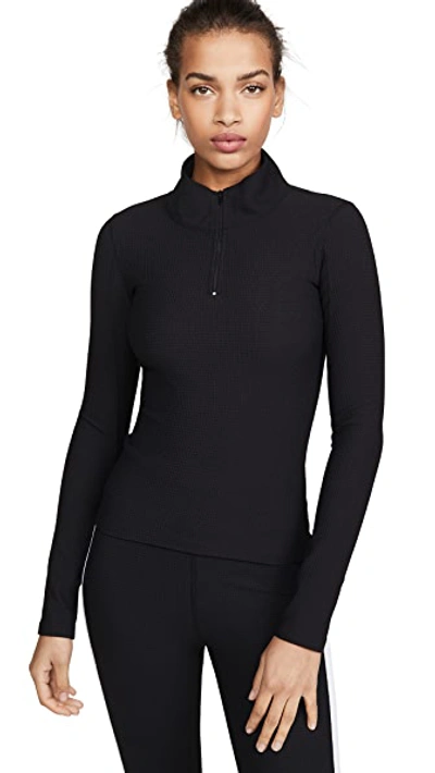 Shop Year Of Ours Thermal Runner Top In Black