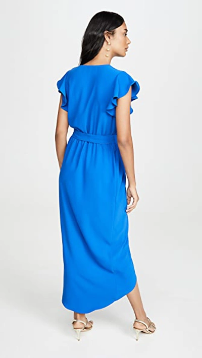 Shop Amanda Uprichard Martinique Dress In Royal