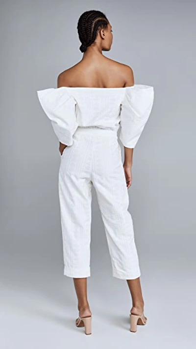 Shop Iorane Laise Jumpsuit In White