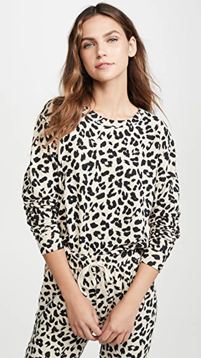 Shop Bb Dakota Cat Nap Sweatshirt In Tan