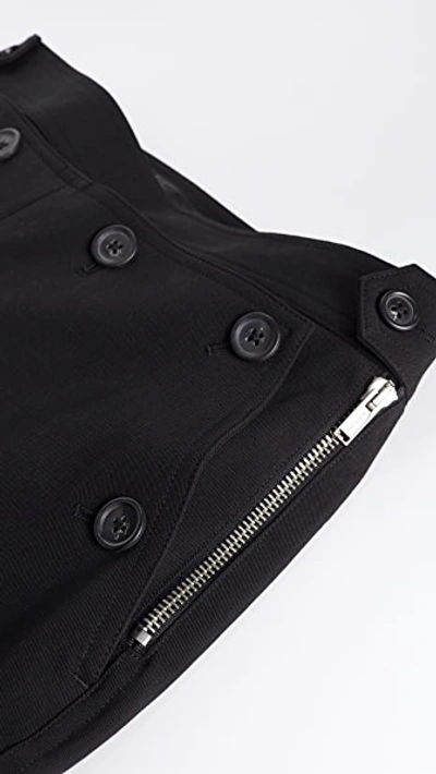 Shop Helmut Lang Rider Crop Pants In Black
