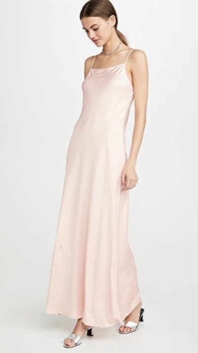 Shop Alexander Wang T Wash & Go Maxi Dress In Light Melon